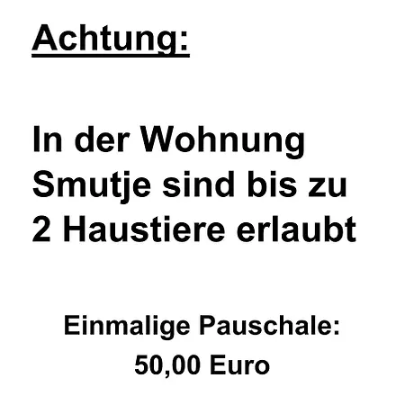 Apartmán Nordapart Smutje